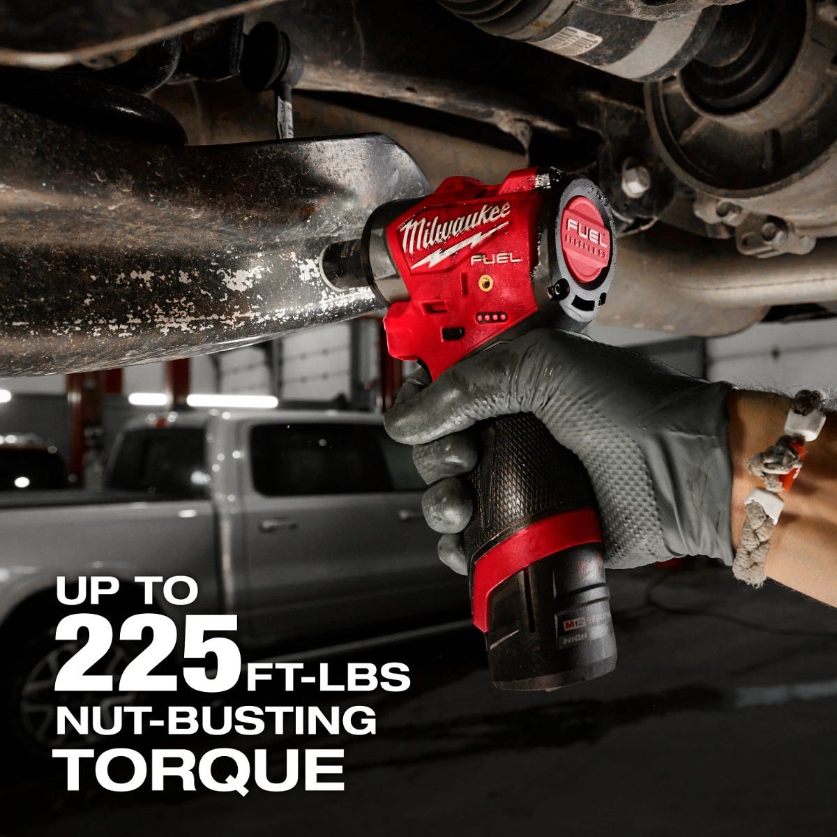 Milwaukee 3049-22 M12 FUEL 3/8" Subcompact Impact Wrench w/ Friction Ring 2.5Ah Kit