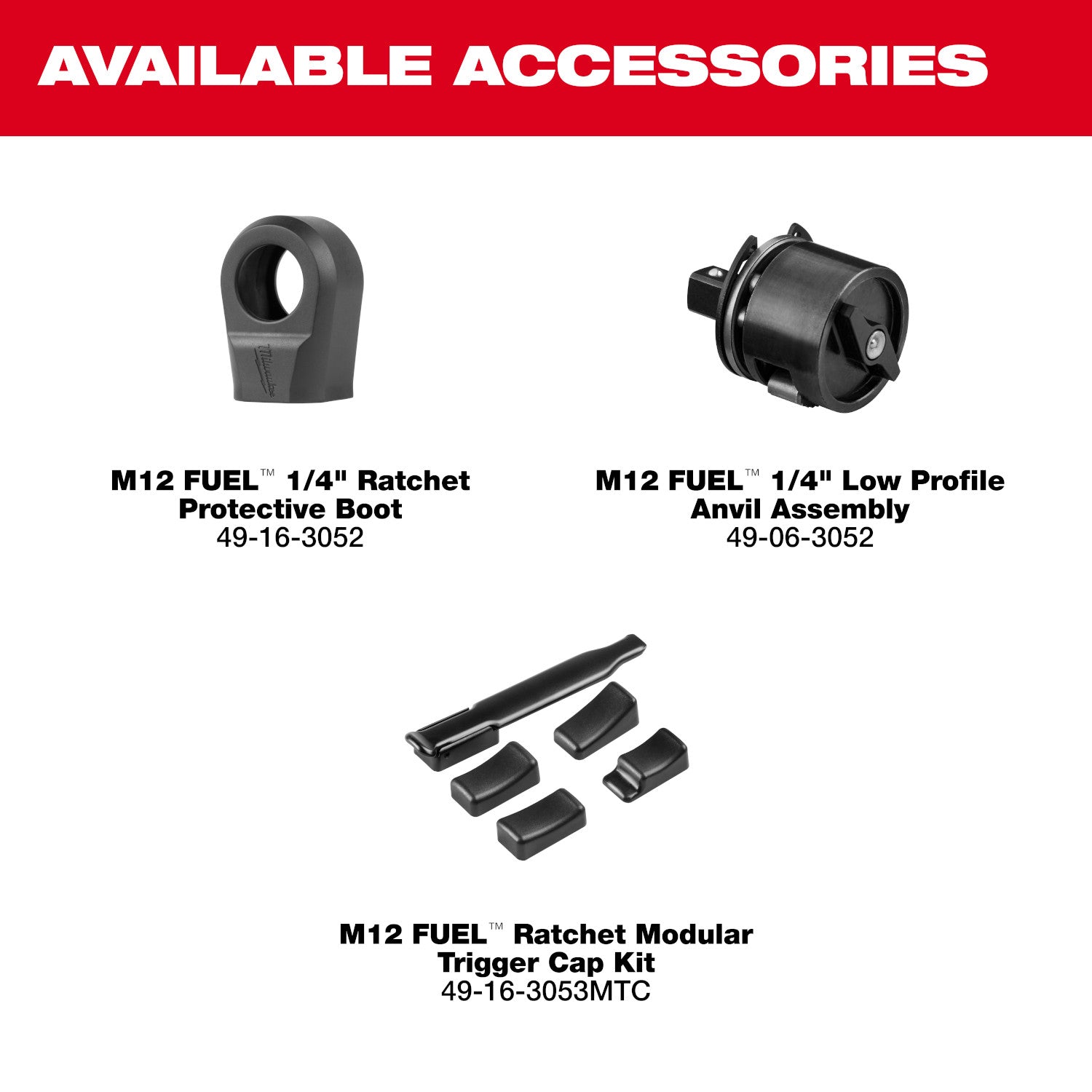 Milwaukee 3052-21 M12 FUEL Brushless 1/4-in. Ratchet 2.5Ah Kit