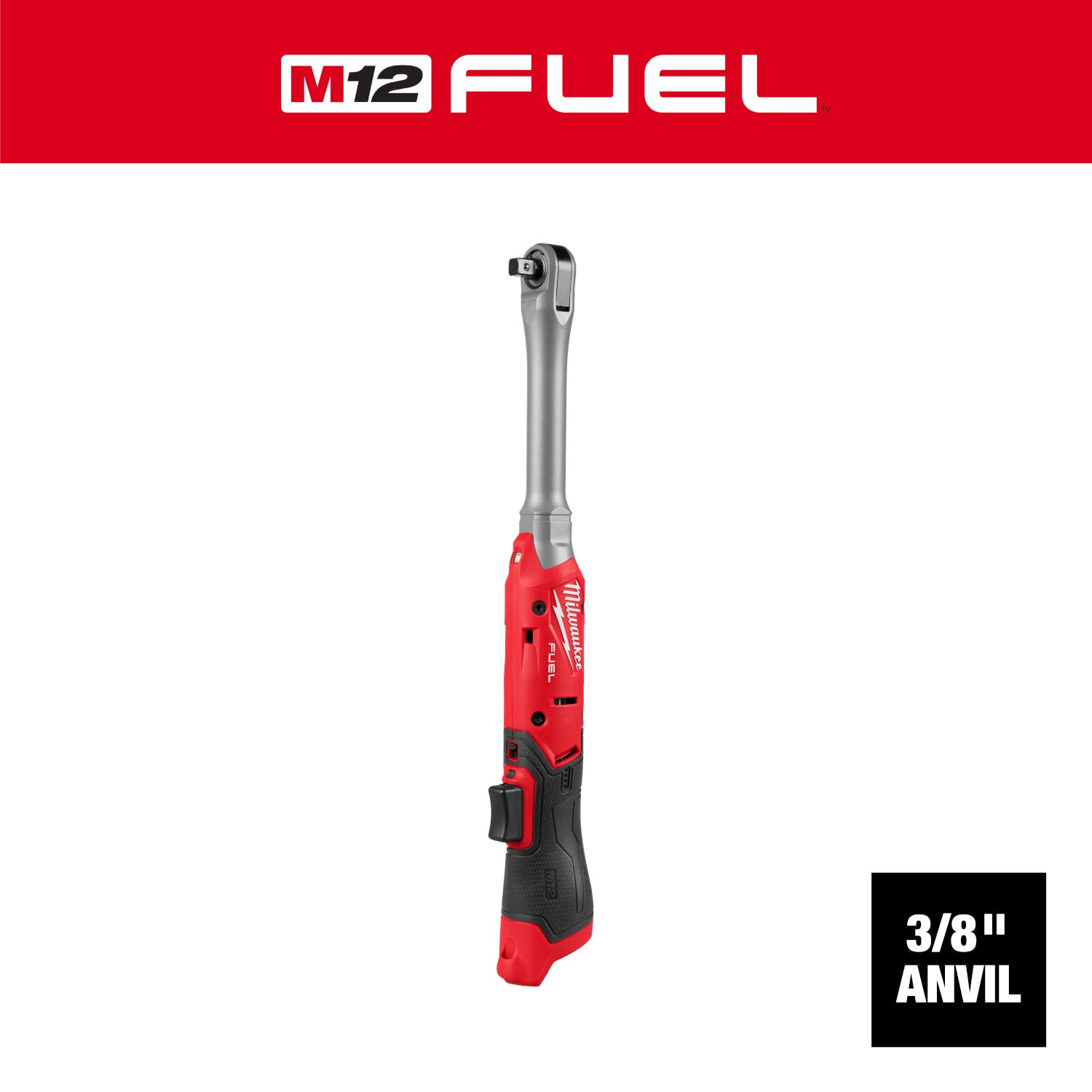 えーる Milwaukee M12 FUEL 3/8-in. Extended Reach Ratchet (3059-20) – Tool Nut