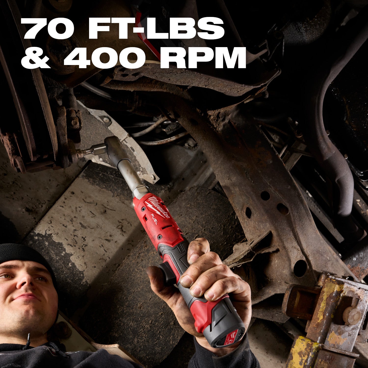 Milwaukee M12 FUEL 3/8-in. Extended Reach Ratchet 2.5Ah Kit (3059-21)