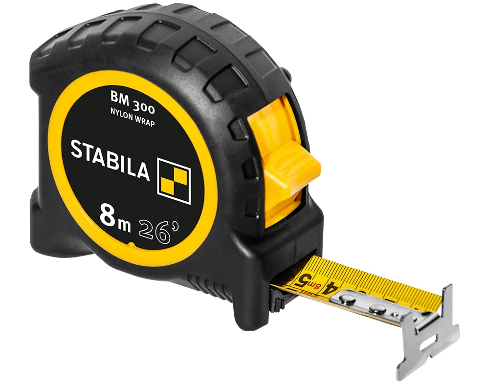 Stabila 30626 BM 300 Inch/MM Scale 26 ft./8m Tape Measure