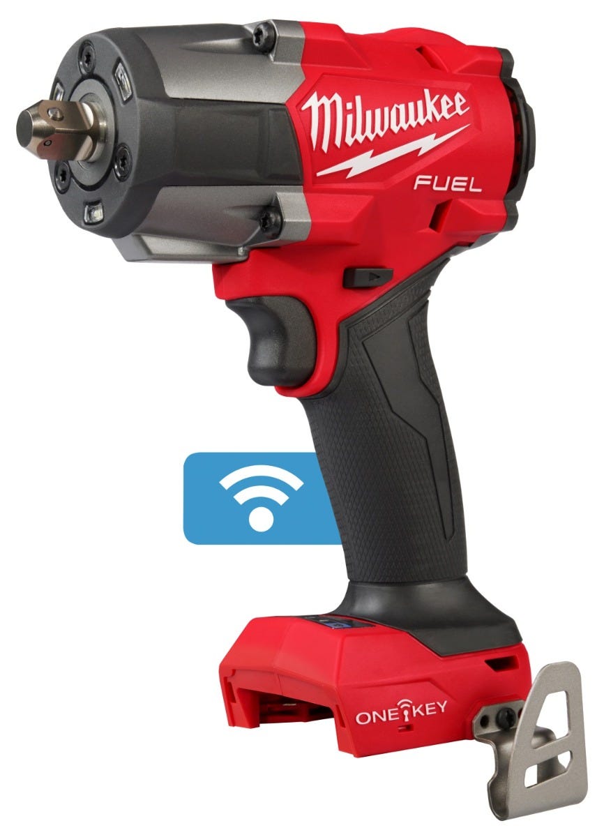 Milwaukee 3062P-20 M18 FUEL 1/2-in. Controlled Mid-Torque Impact Wrench w/ TORQUE-SENSE, Pin Detent, Tool Only