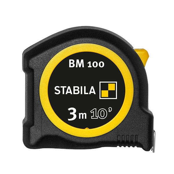 Stabila 30810 BM 100 Inch/MM Scale 10 ft./3m Tape Measure