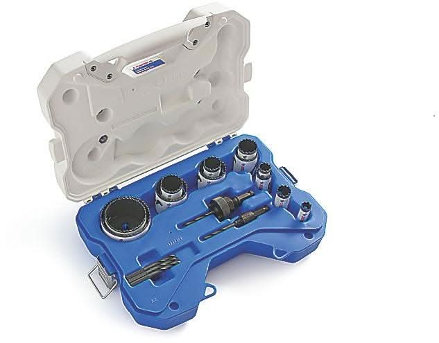 Lenox 308201200G Contractor's SPEED SLOT Hole Saw Kit, 17-Piece