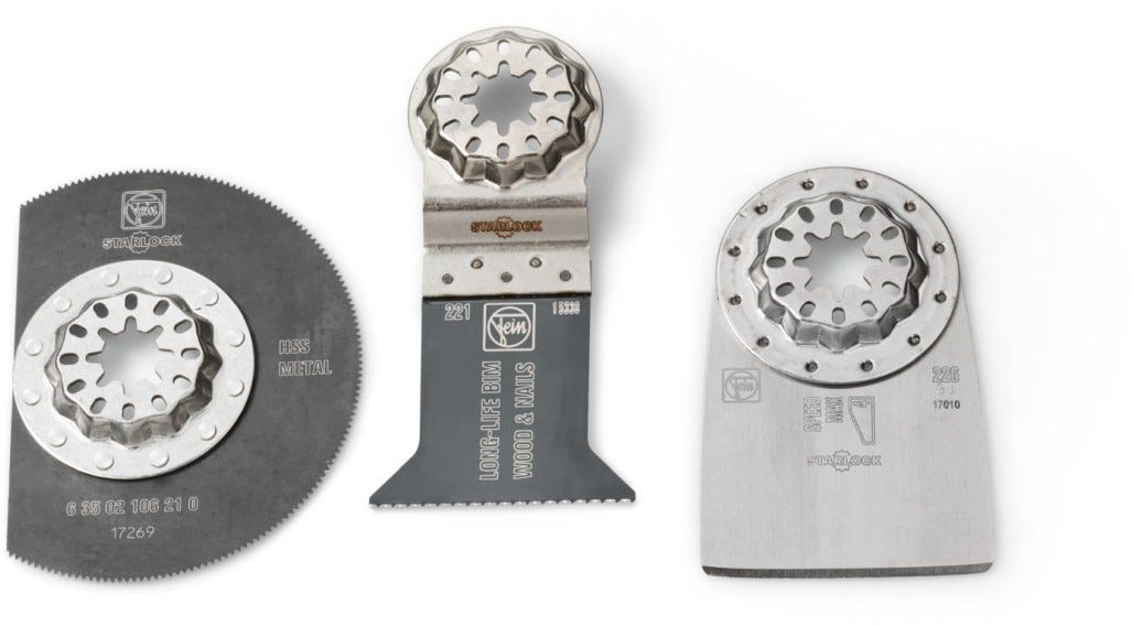 Fein 35222967290 Starlock RENOVATION Set PRO - Oscillating Multi-Tool Accessories