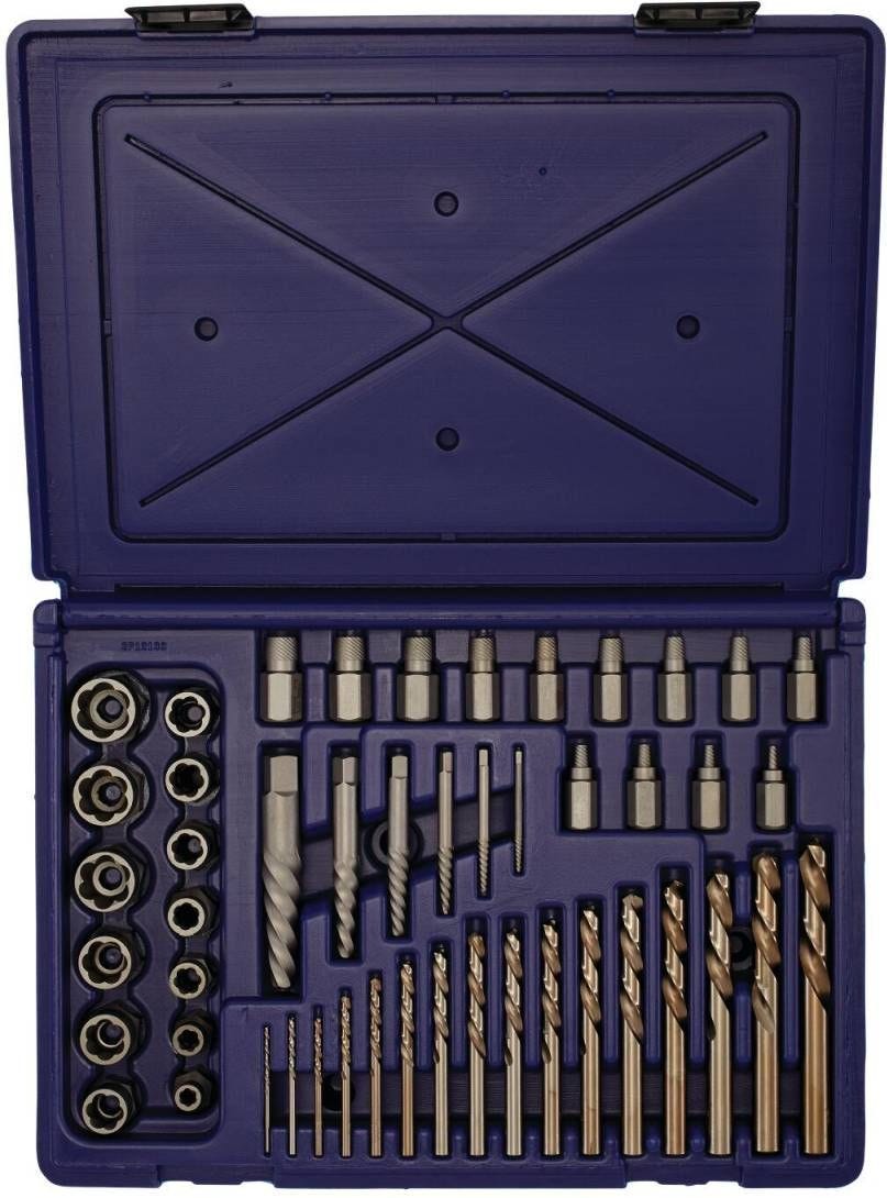 Irwin 3101010 HANSON Master Extraction Set 48 Piece Set