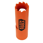 Klein Tools 31012 3/4-inch bi-metal hole saw with VARI-RAKER ET variable tooth pattern