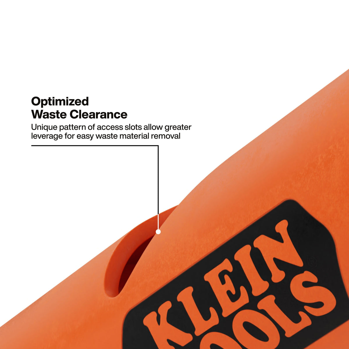 Klein Tools 31012 3/4-inch bi-metal hole saw cutting steel, wood, drywall and plastic