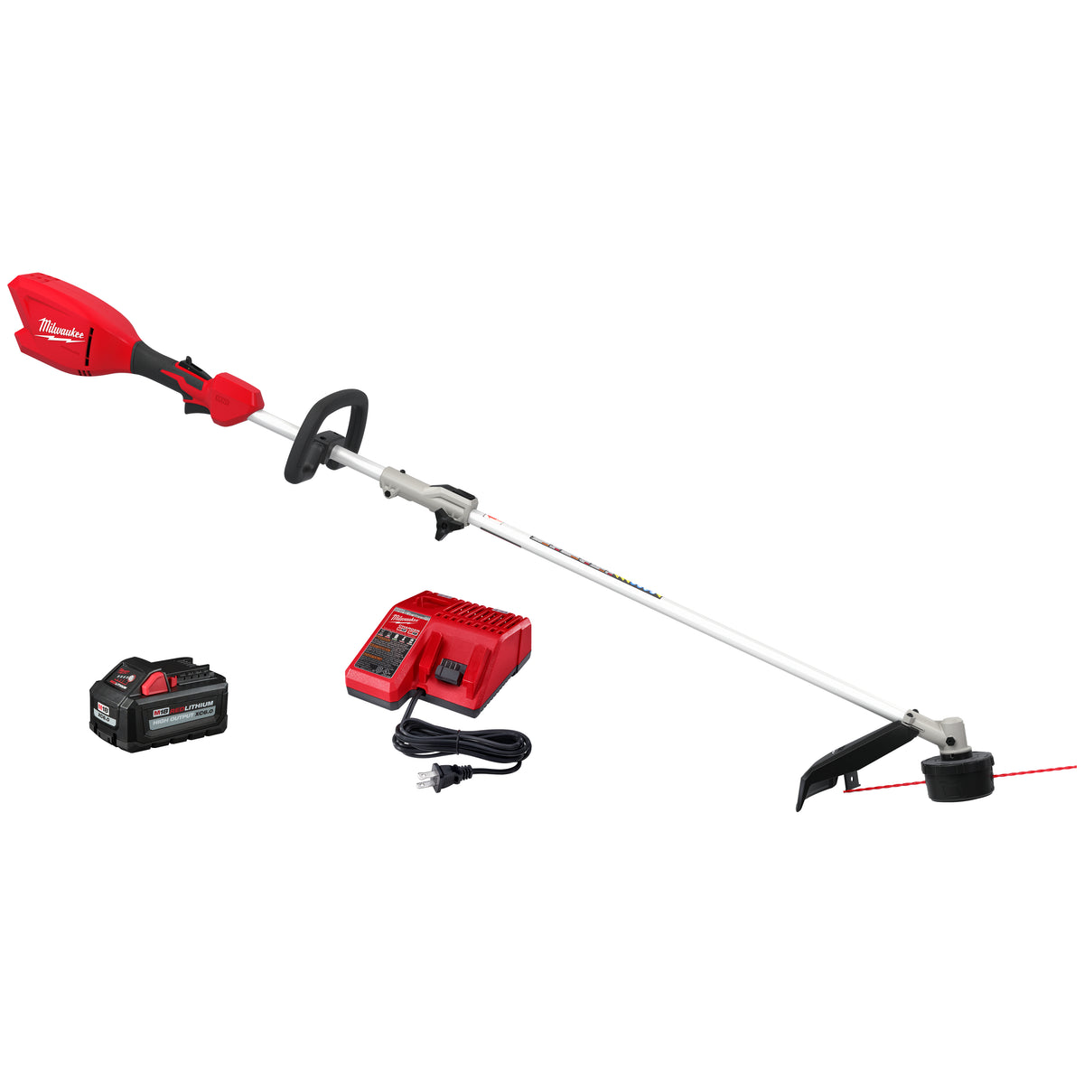 Milwaukee M18 QUIK-LOK Brushless 15-in. String Trimmer 6.0Ah Kit 3115-21ST product image