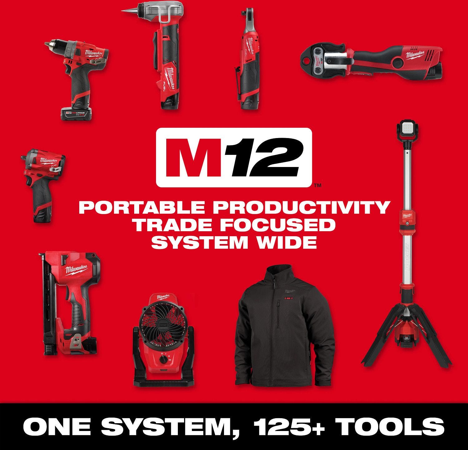 Milwaukee 3154-20 M12 75' Drain Camera w/ PACKOUT Compatibility