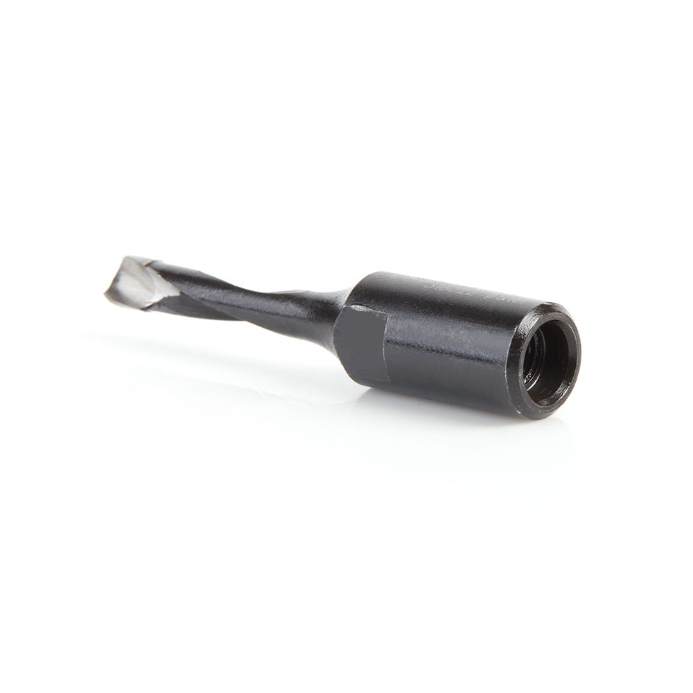Amana Tools 316022 2 Flute Carbide Tipped RH Rotation Bit, 5mm Dia. x 20mm x 49mm for Festool Domino Joiner