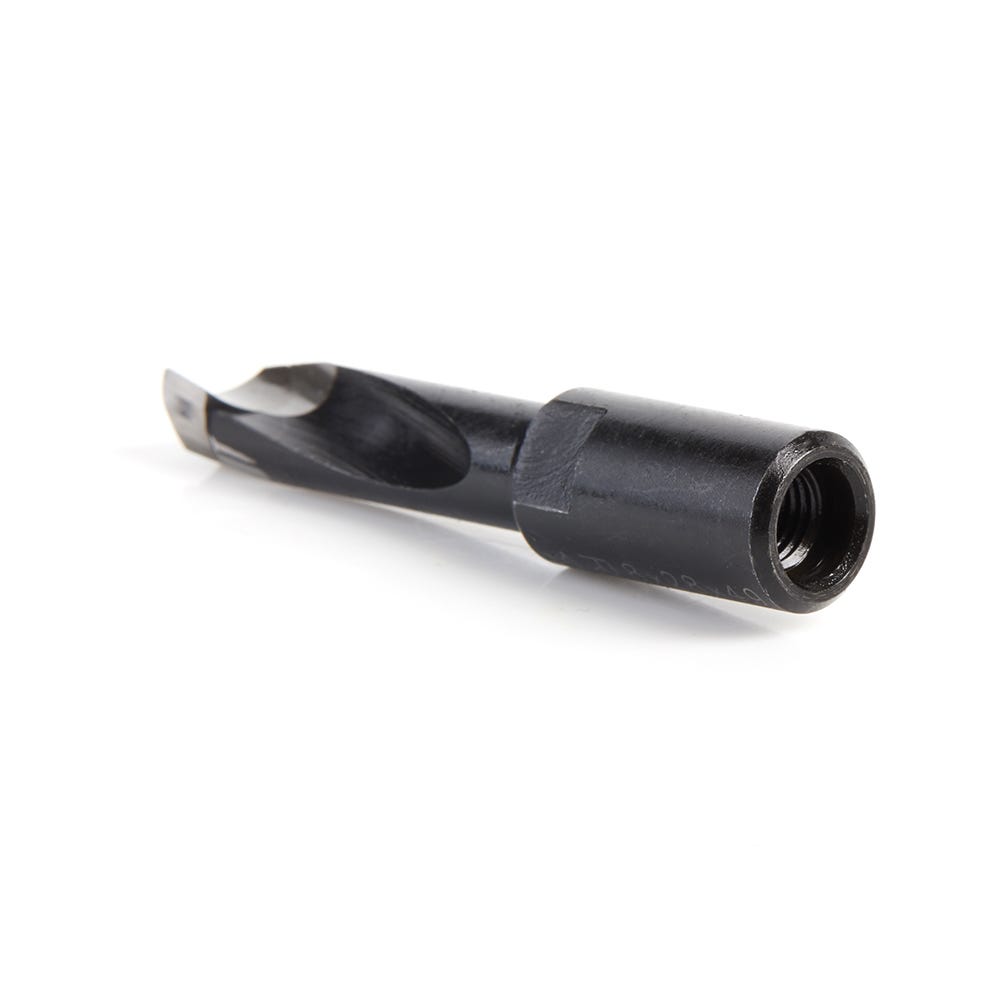 Amana Tools 316026 2 Flute Carbide Tipped RH Rotation Bit, 8mm Dia. x 28mm x 49mm for Festool Domino Joiner