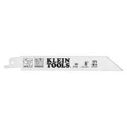 Klein Tools 31731 Reciprocating Saw Blades, 10/14 TPI, 6-Inch, 5-Pack
