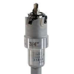 Klein Tools 31850 3/4-Inch Carbide Hole Cutter, to 3/16-Inch Sheets