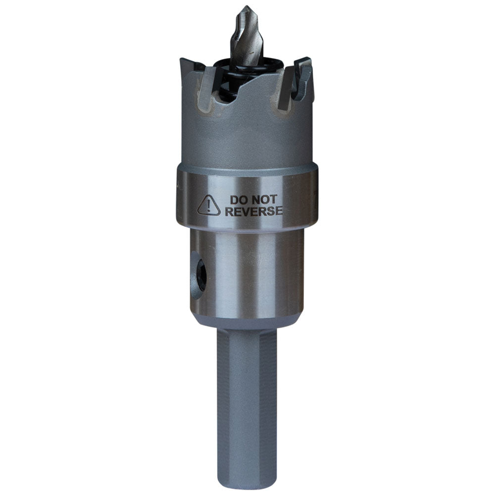 Klein carbide hole cutter back view