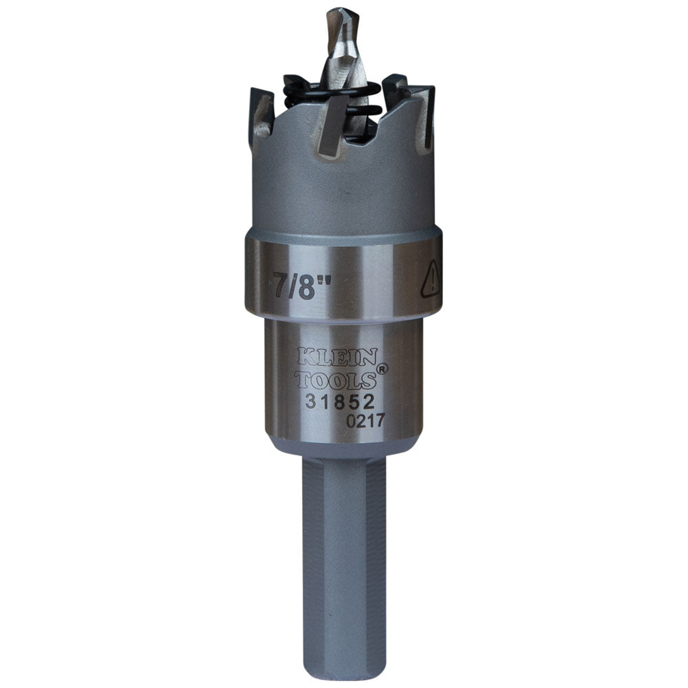 Klein carbide hole cutter front view