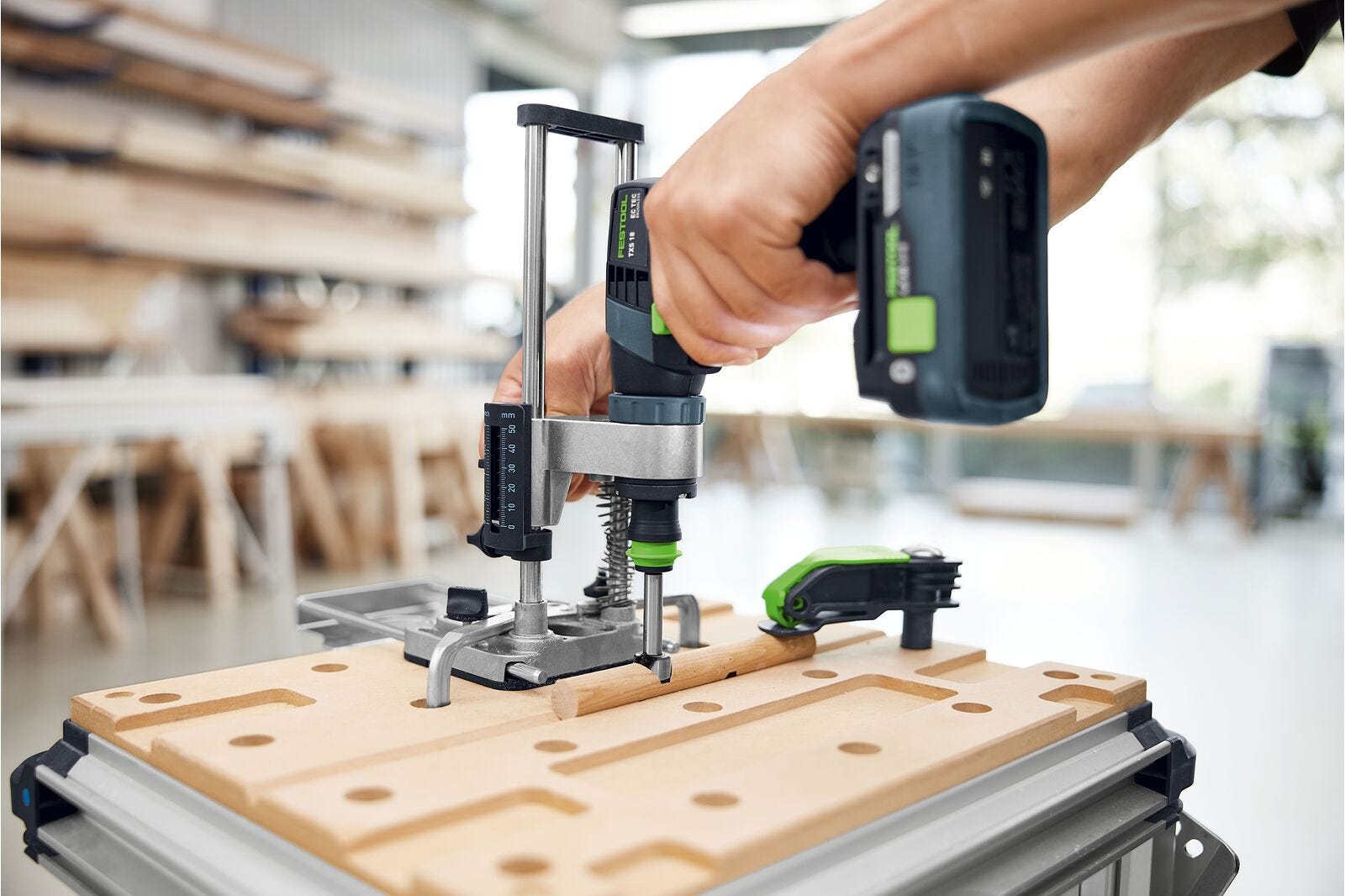 Festool 577971 Drill Press Attachment MB 40-Set