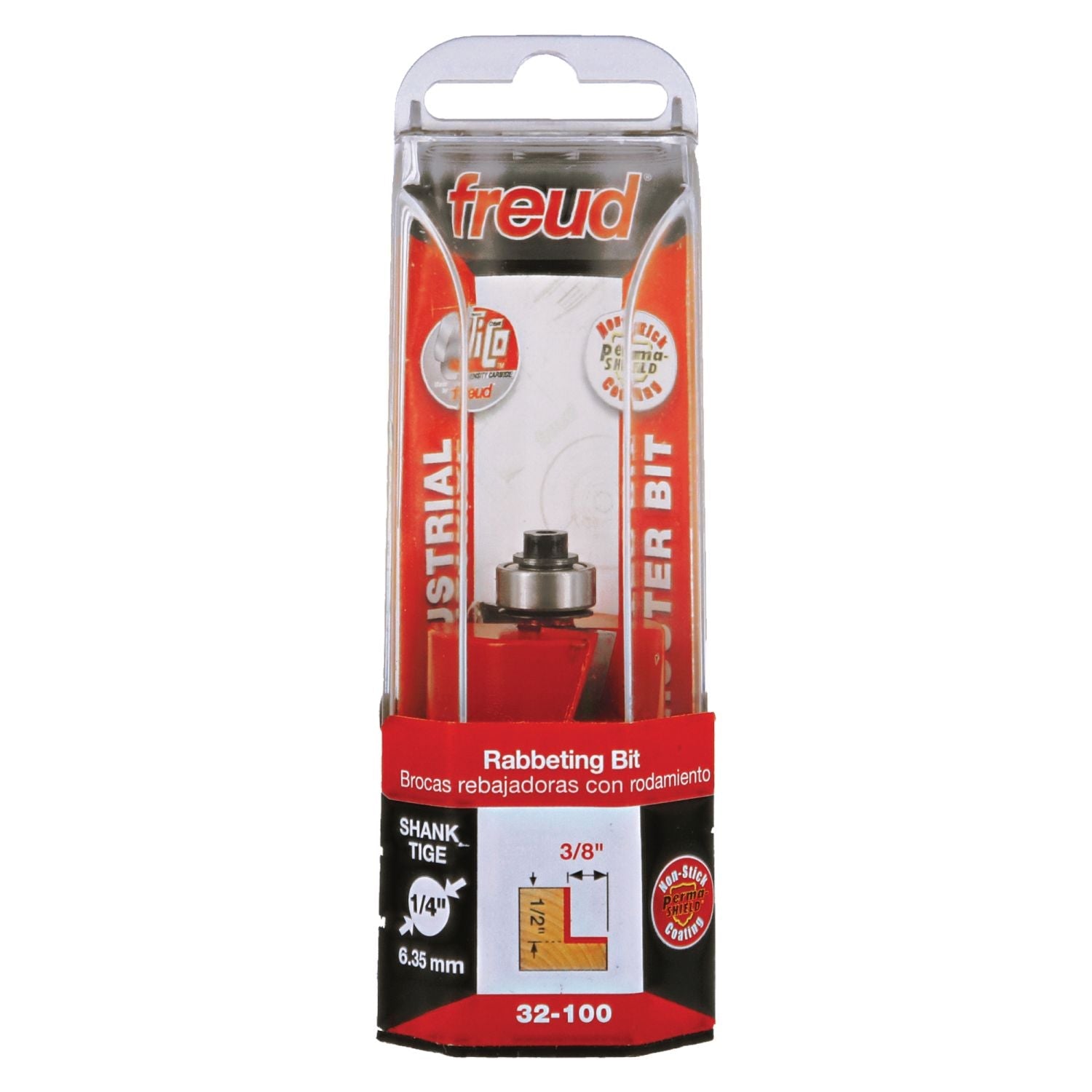 Freud 32-100 1-1/4-Inch Rabbeting Router Bit