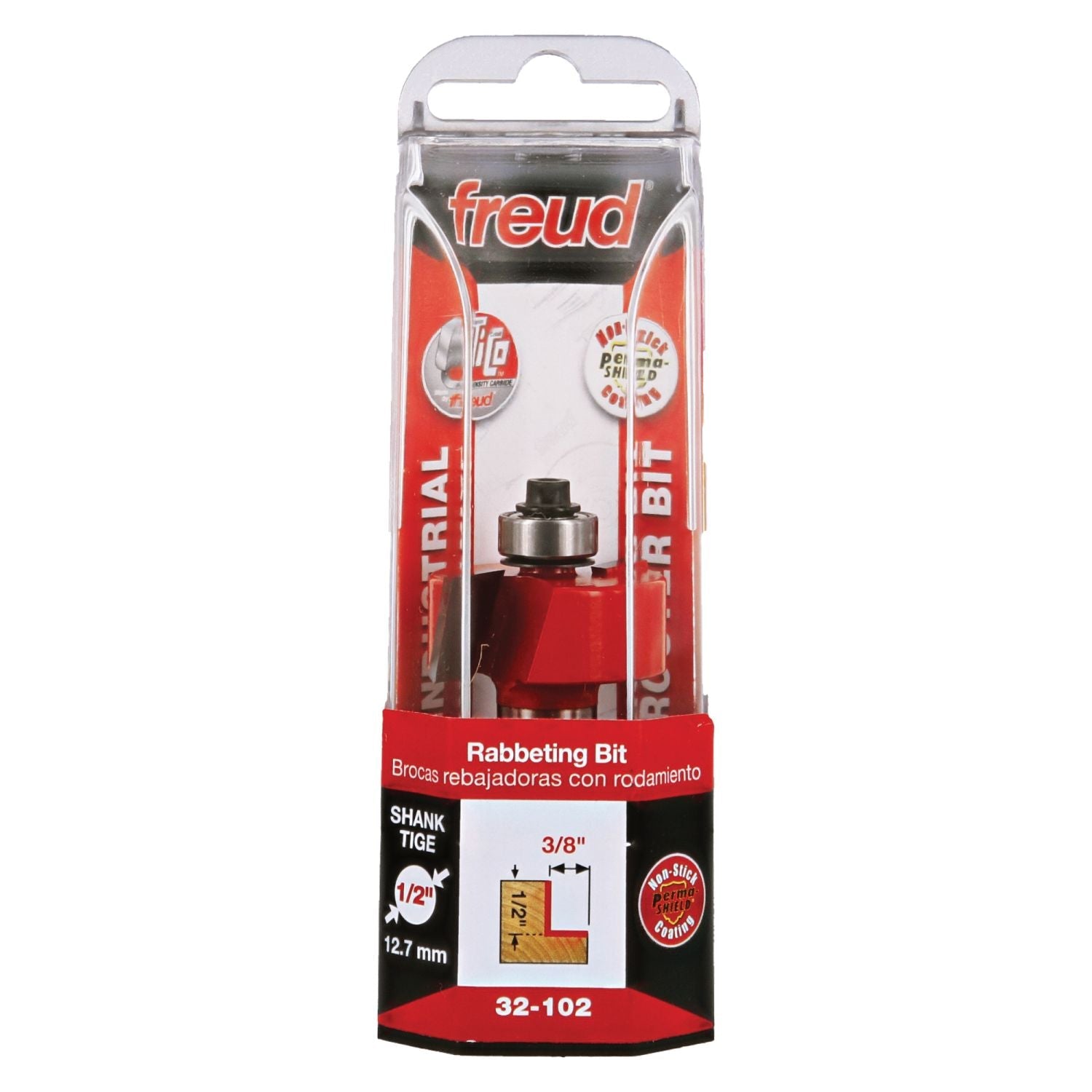 Freud 32-102 1-1/4-Inch Rabbeting Router Bit