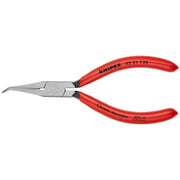 Knipex 32 31 135 Long Nose Relay Adjusting 40&deg; Angled Pliers-Flat Tips