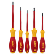 Wiha 32084 5-Piece Insulated SoftFinish Screwdriver Set