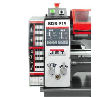 Jet 321378 BDB-919 Belt Drive Bench Lathe