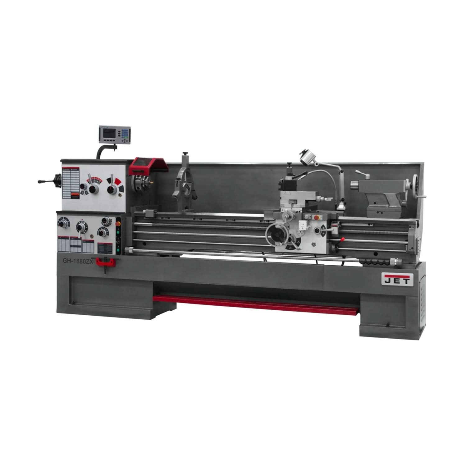 JET 321599 GH-1880ZX With ACU-RITE 303 DRO With Taper Attachment and Collet Closer