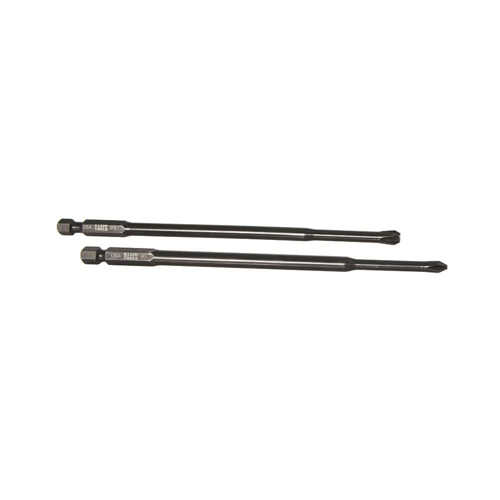 Klein Tools 32235 Multi-Bit Set, Power Driver Phillips #1 and #3, 6 in.