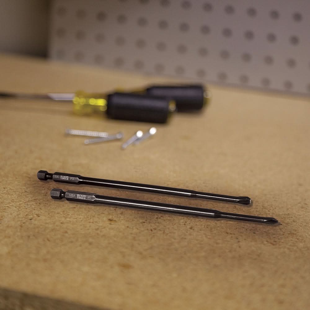 Klein Tools 32235 Multi-Bit Set, Power Driver Phillips #1 and #3, 6 in.