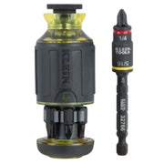 Klein 10-in-1 Impact-Rated Stubby Driver Set with Flip Socket 32308F