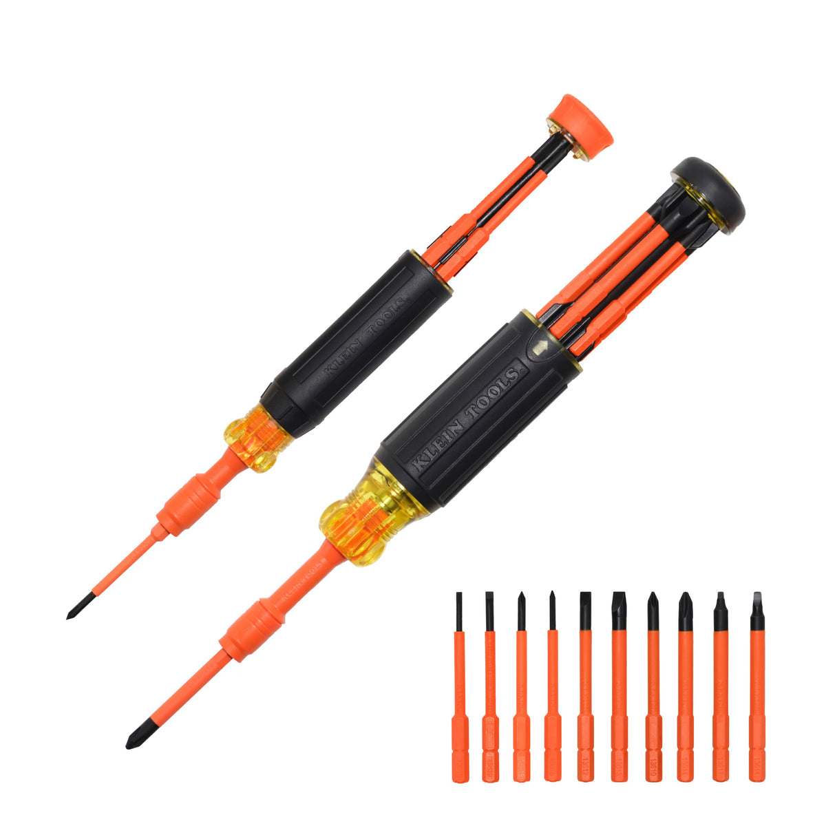 Klein Tools 32310INS 10-in-2 insulated auto-lock multi-bit and precision screwdriver set