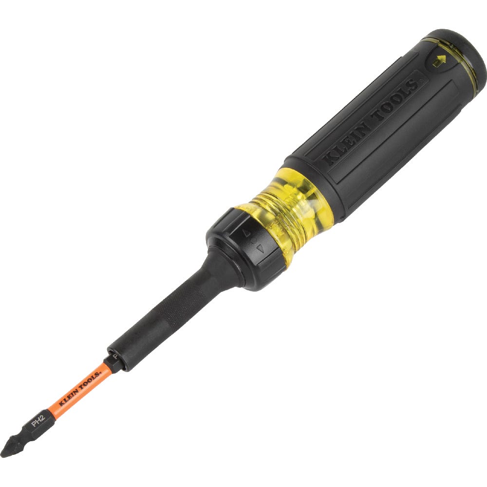 Klein Tools 32313HD 13-in-1 Ratcheting Impact Rated Screwdriver