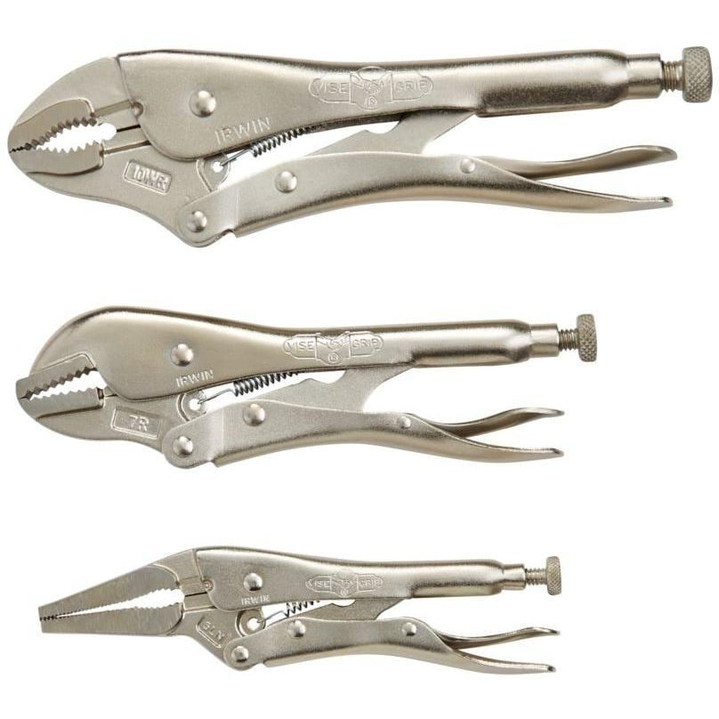 Irwin 323S Original 3-Piece Locking Pliers Set
