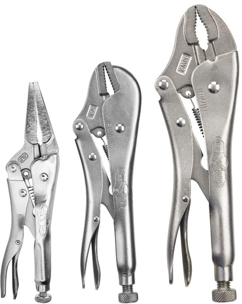 Irwin 323S Original 3-Piece Locking Pliers Set