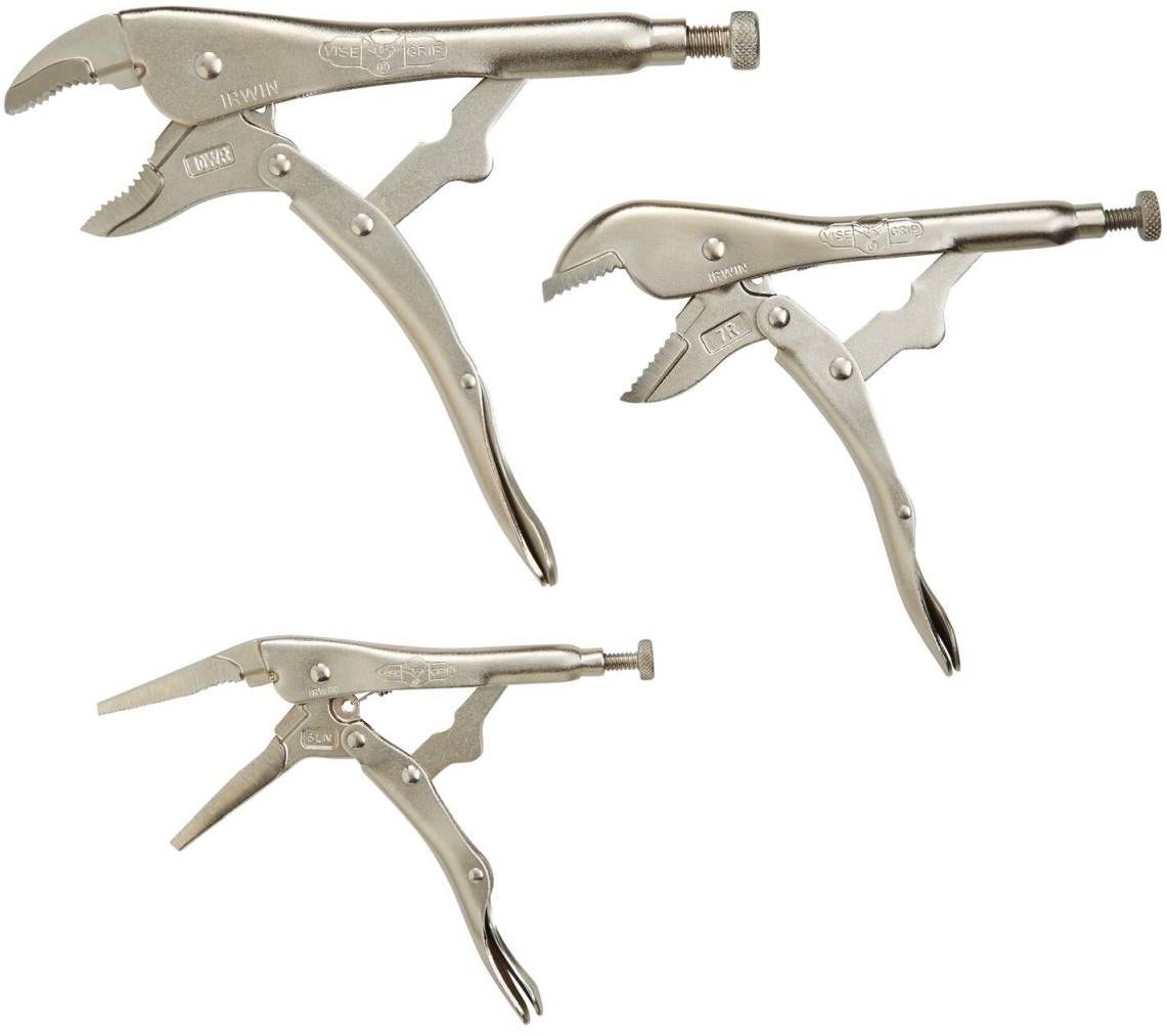 Irwin 323S Original 3-Piece Locking Pliers Set