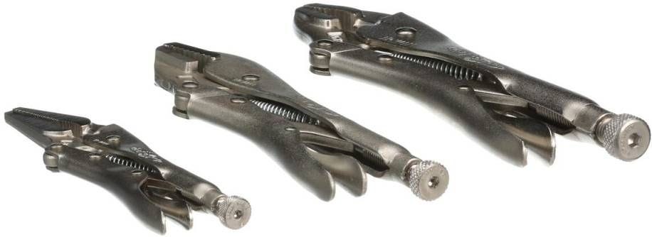 Irwin 323S Original 3-Piece Locking Pliers Set