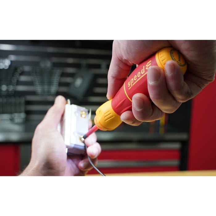 Wiha 32490 13-Piece SpeedEII Electric Screwdriver Slimline Blade Set