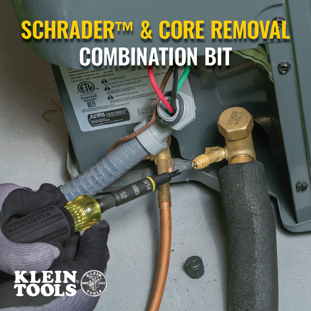 Klein Tools 32527HD KNECT Impact-Rated HVAC 11-in-1 Screw & Nut Driver