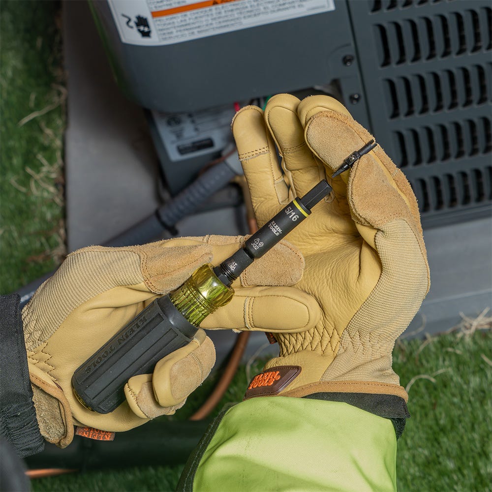 Klein Tools 32527HD KNECT Impact-Rated HVAC 11-in-1 Screw & Nut Driver