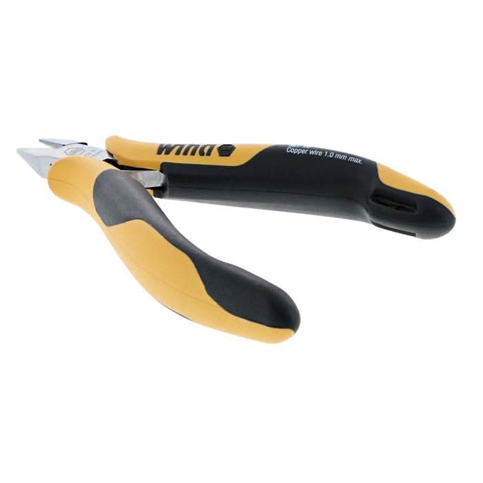 Wiha 32710 ESD Safe Precision Wide Tapered Head Full Flush Cutter