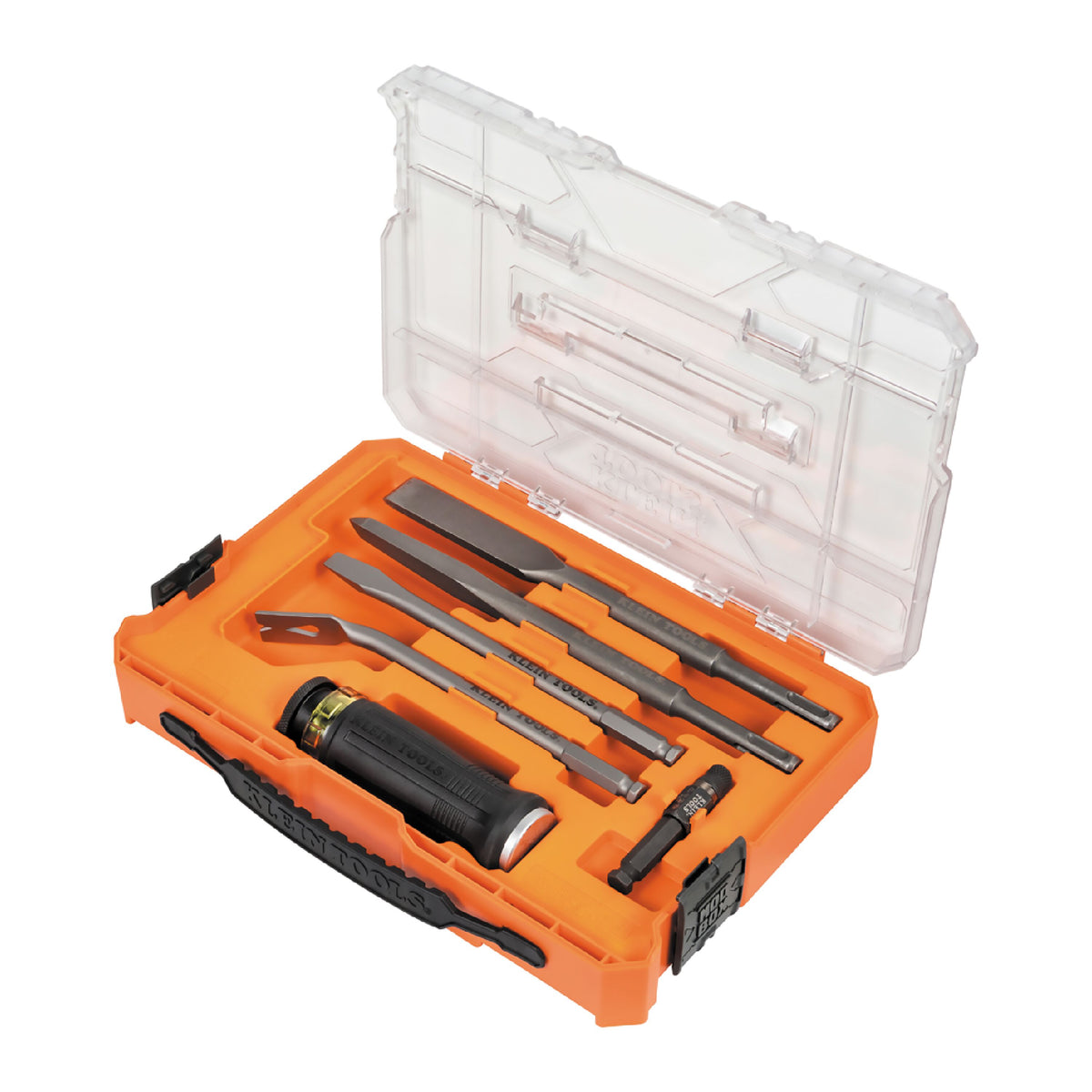 Klein SDS-Plus Chisel Bit Set with Handle 32755SD