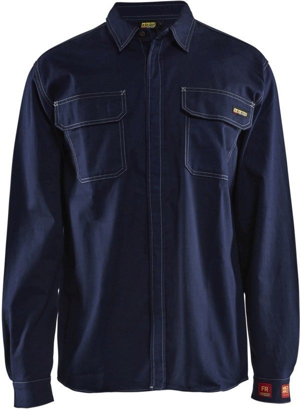 Blaklader 32761551 FR Shirt, Navy Blue
