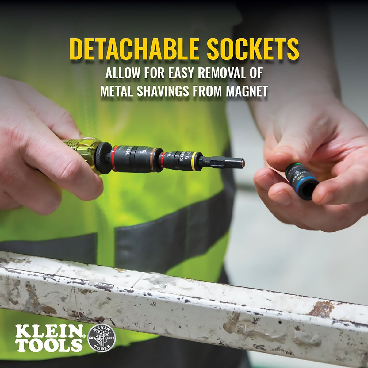 Klein 32308F flip socket magnet
