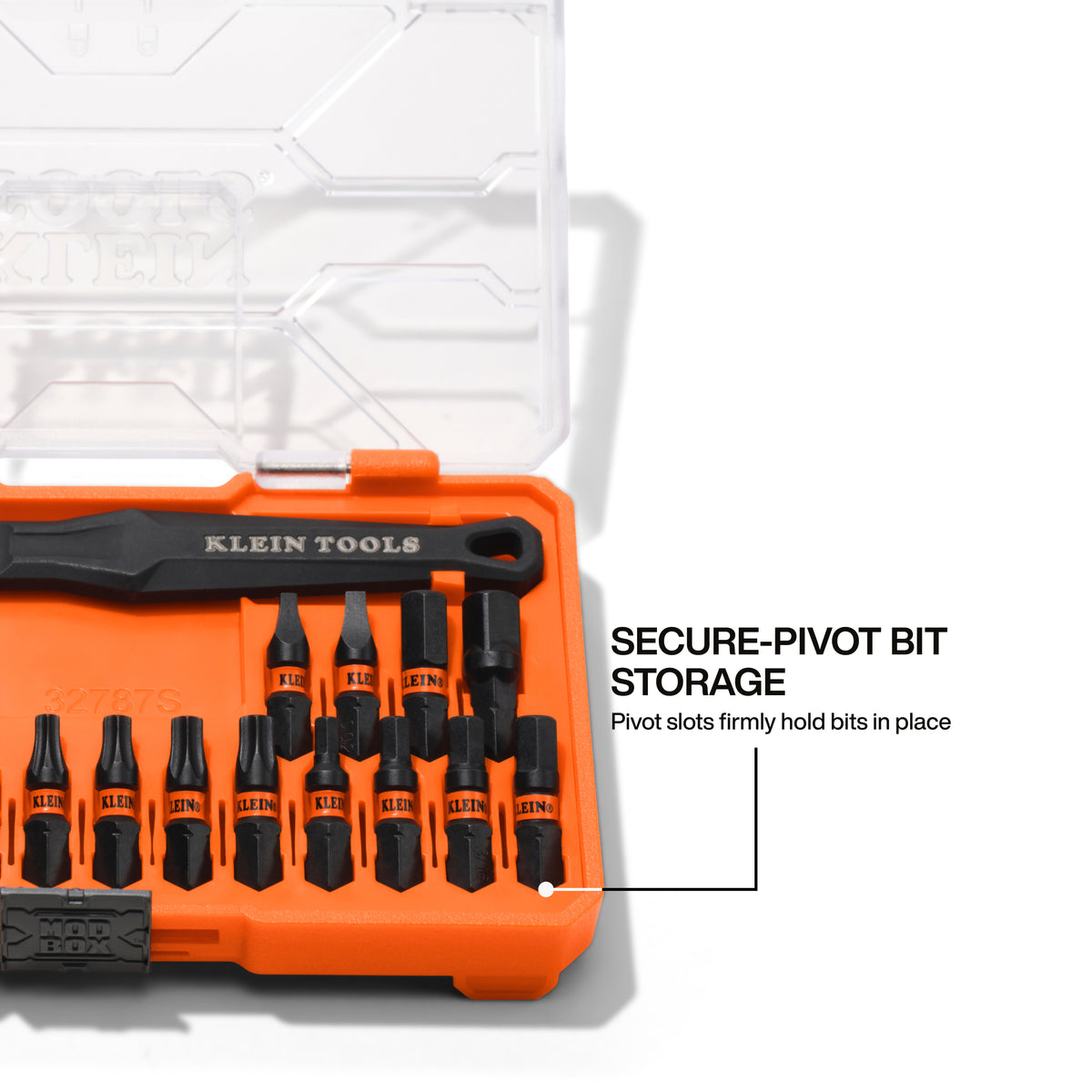 Klein ProFlex micro ratchet bit set 32787S feature detail 6