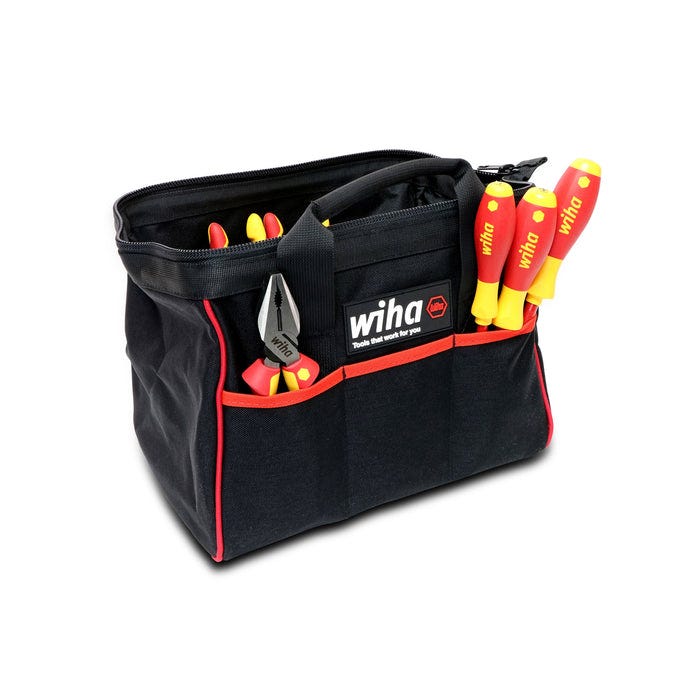 Wiha 32892 10-Piece Insulated Pliers-Cutters and Screwdriver Set