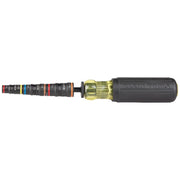 Klein Tools 32910 7-in-1 Impact Rated Flip Socket Set with Handle