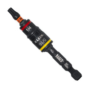 Klein Tools 32931P 3-in-1 impact flip socket set with 2-inch shaft and TORX #25 bit