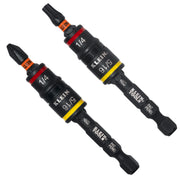Klein Tools 32931VP impact flip socket set, 2 flip sockets with Phillips #2 and TORX #25 bits