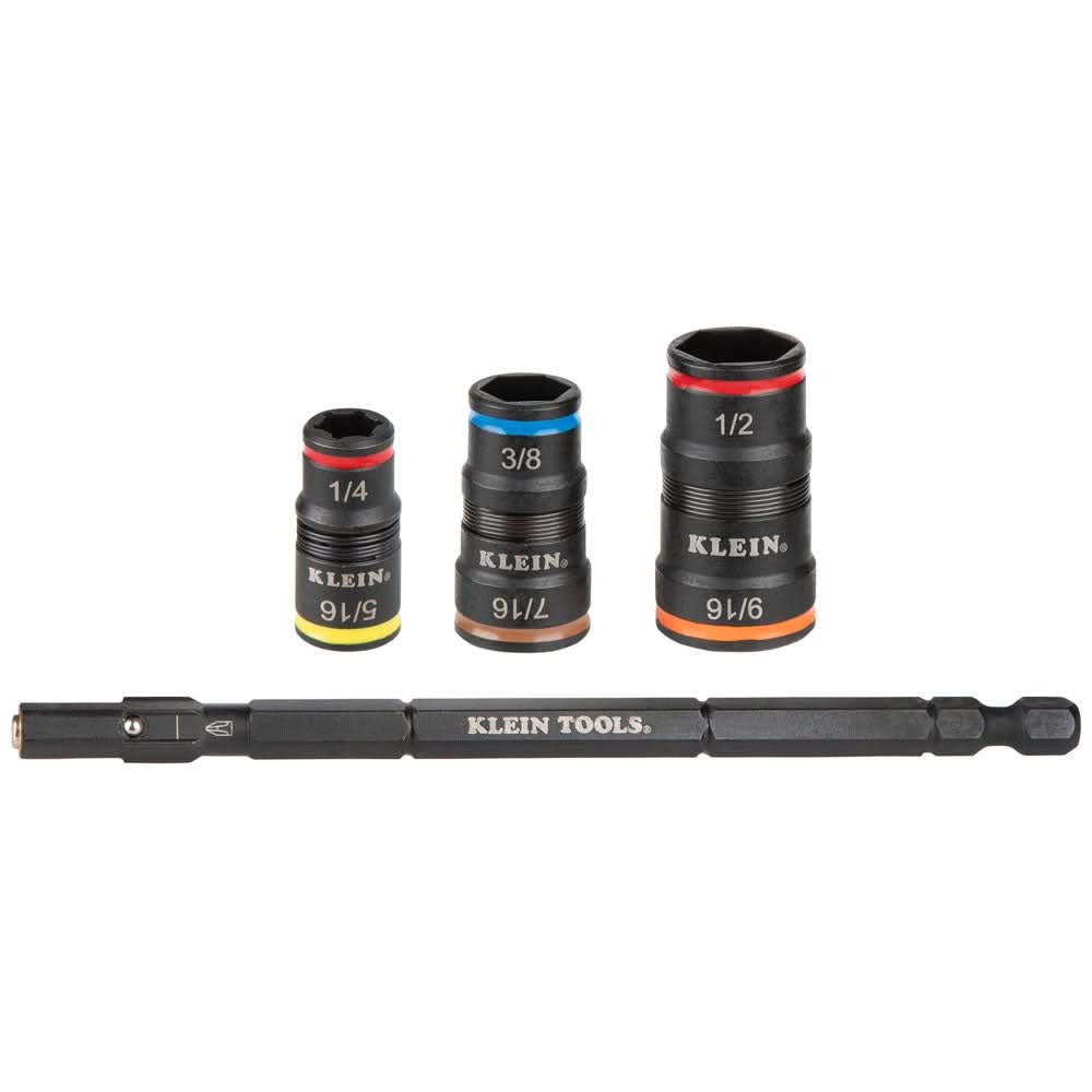 Klein Tools 32933 7-in-1 Impact Flip Socket Set