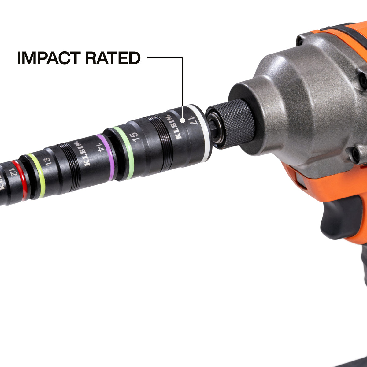 Klein 32934M metric flip socket set feature detail 4